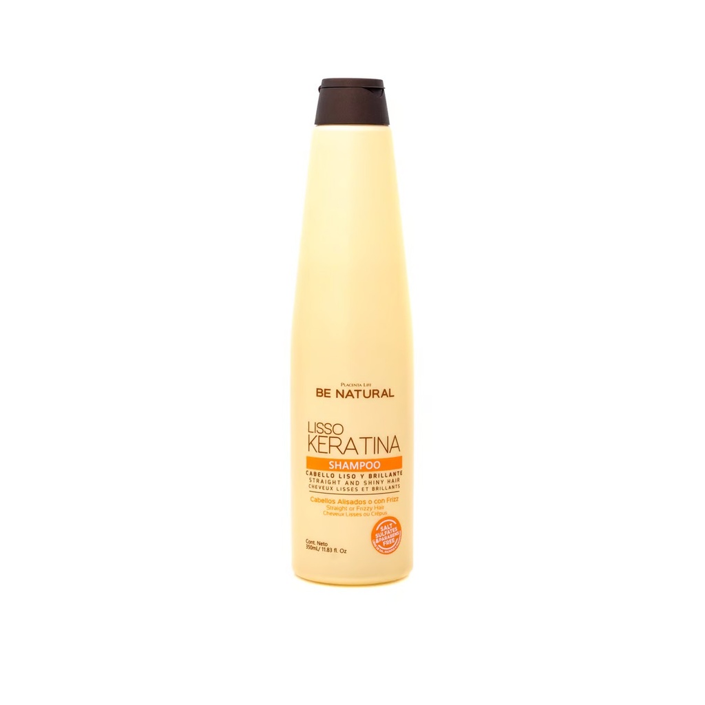 Lisso Keratina Shampoo 350ml BeNatural 