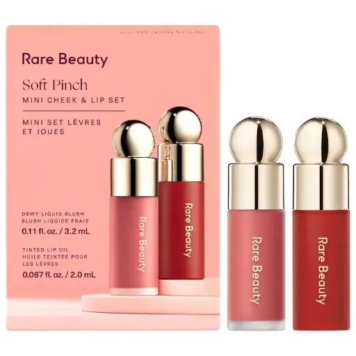 Rare Beauty Mini Soft Pinch Liquid Blush and Lip Oil Set